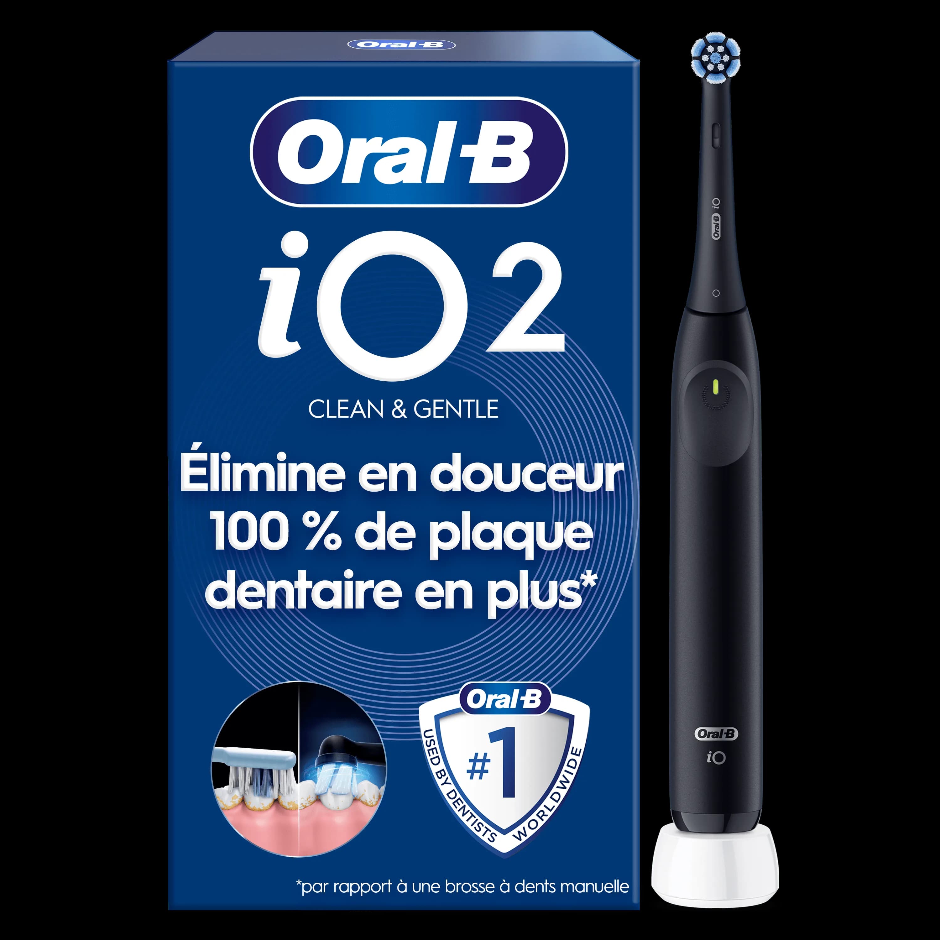 Oral-B iO 2, visuel relevé sur la page fabricant